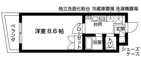 リヴィエール　ド　グラスの物件間取画像